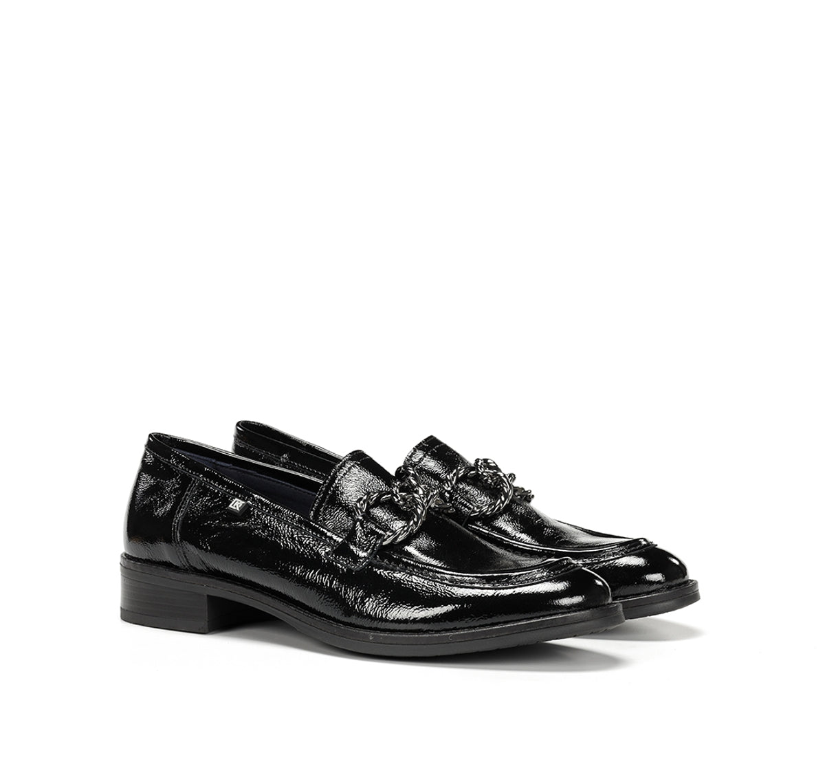 Fluchos Dorking Harvard D9117 mocassin noir femme 38 cuir