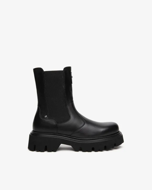 Nero Giardini Chelsea Boots bottines femme cuir talon 55