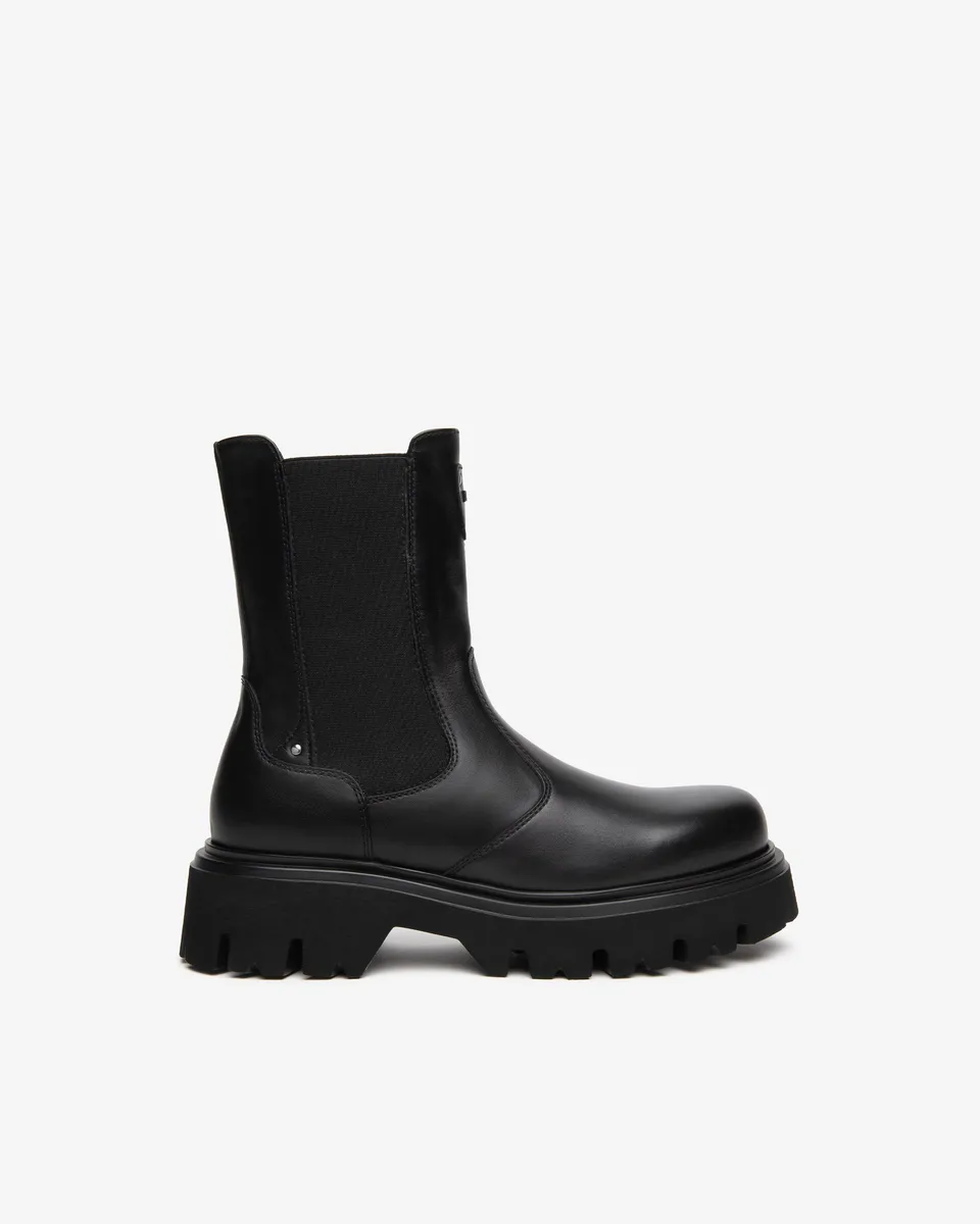 Nero Giardini Chelsea Boots bottines femme cuir talon 55