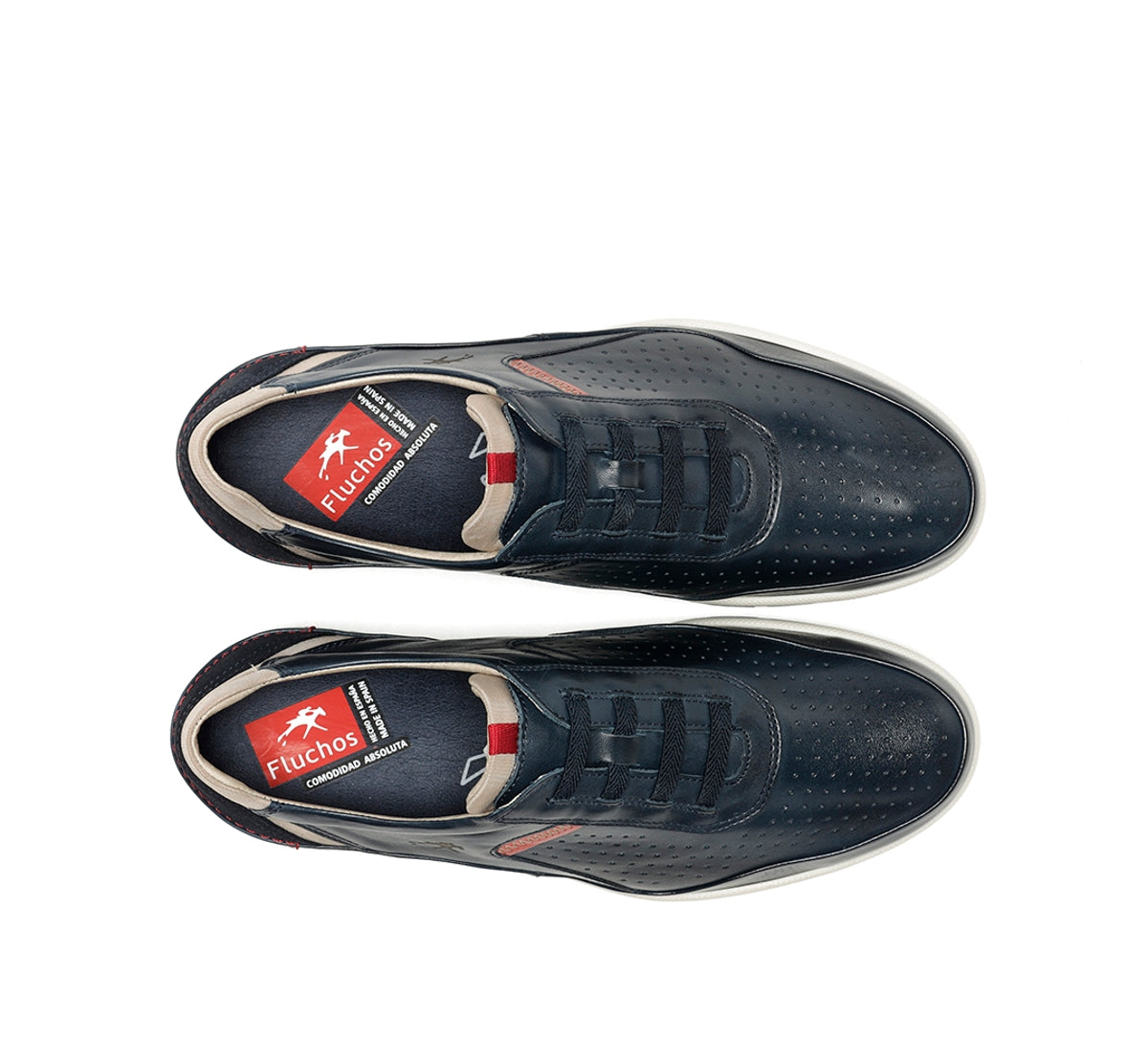 Fluchos Jaden F1736 basket homme bleu confort