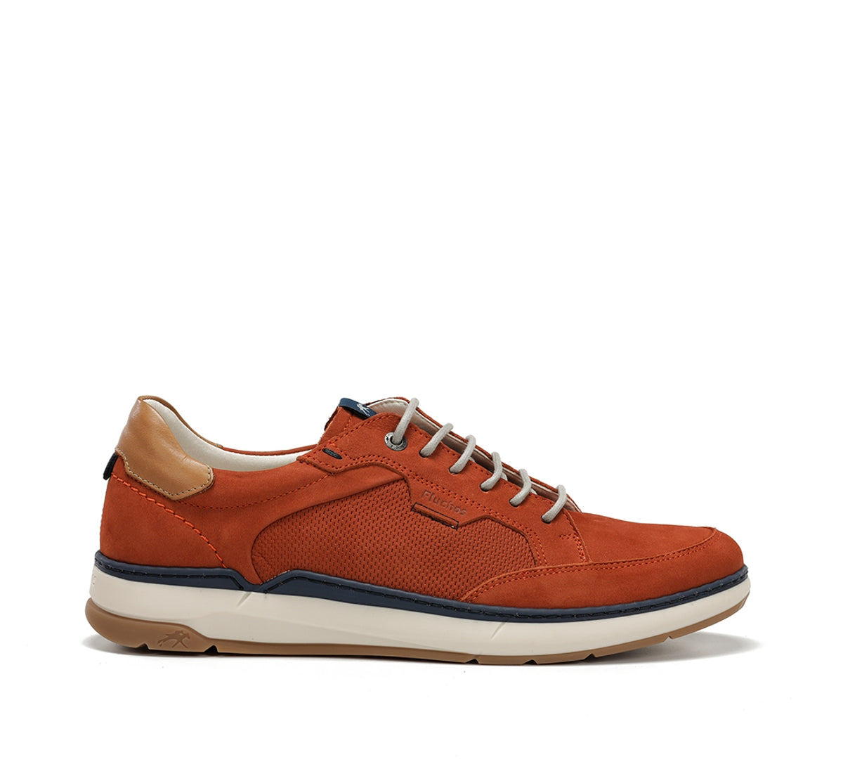 Fluchos Jeff F2211 Baskets Homme Orange Cuir