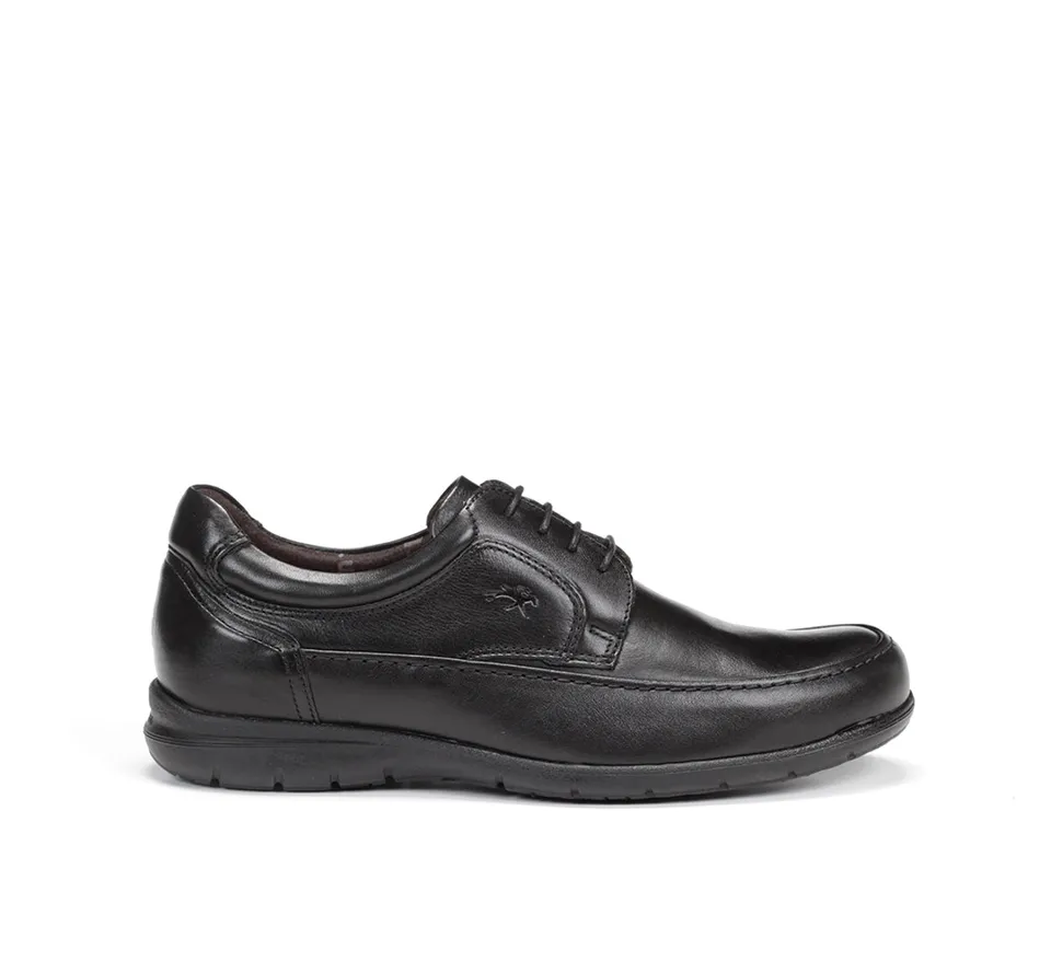 Fluchos Luca 8498 chaussure homme noir cuir