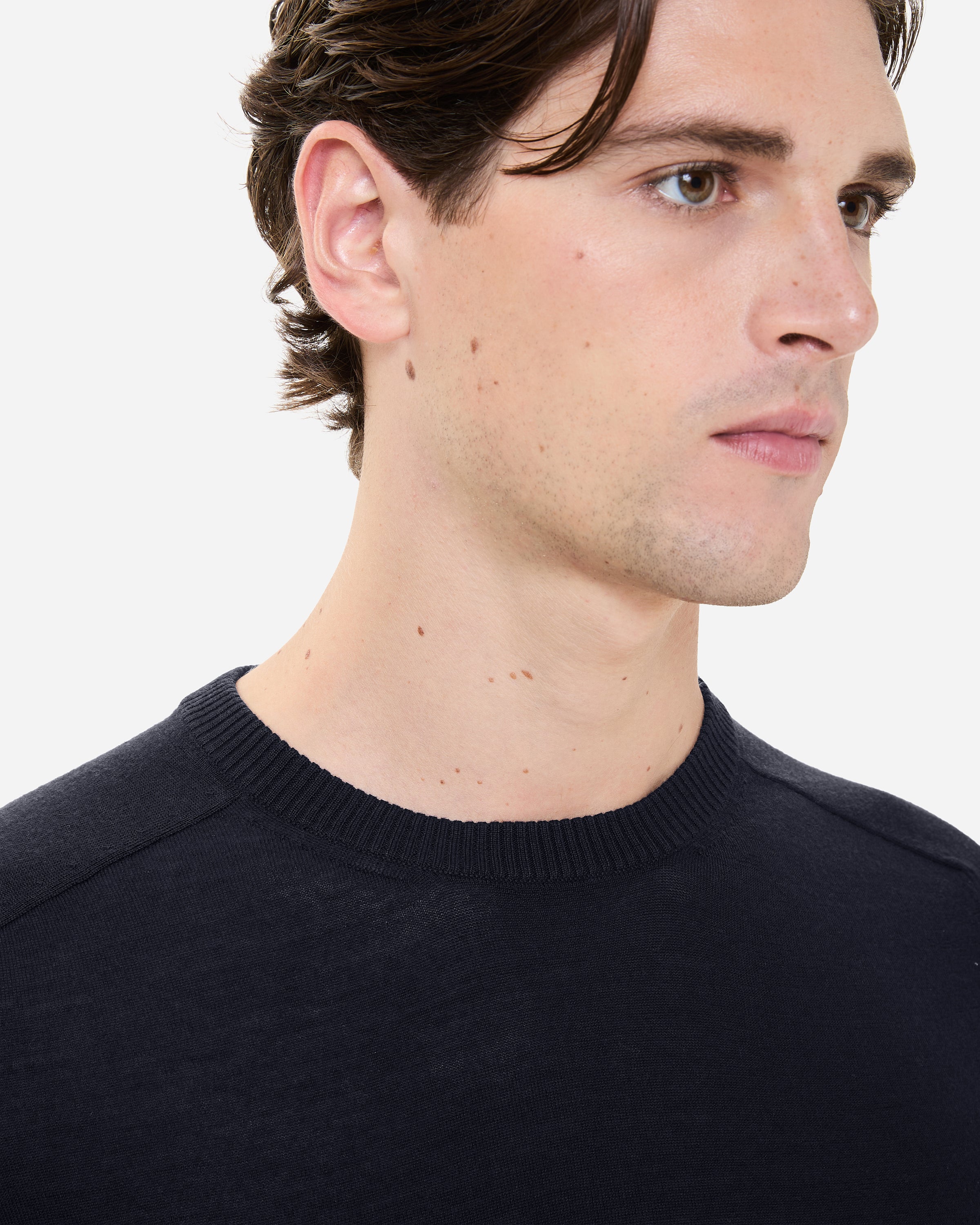 Premiata Maglia Essential pull bleu marine homme
