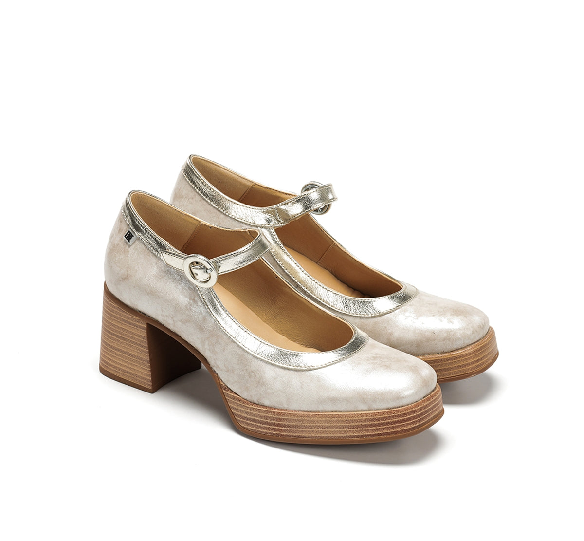 Fluchos Dorking Cristel D9661 chaussure taupe femme