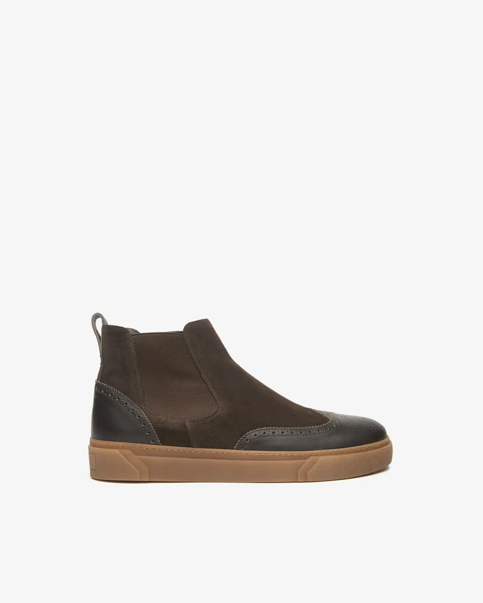 Nero Giardini Chelsea Boots boots cuir daim homme