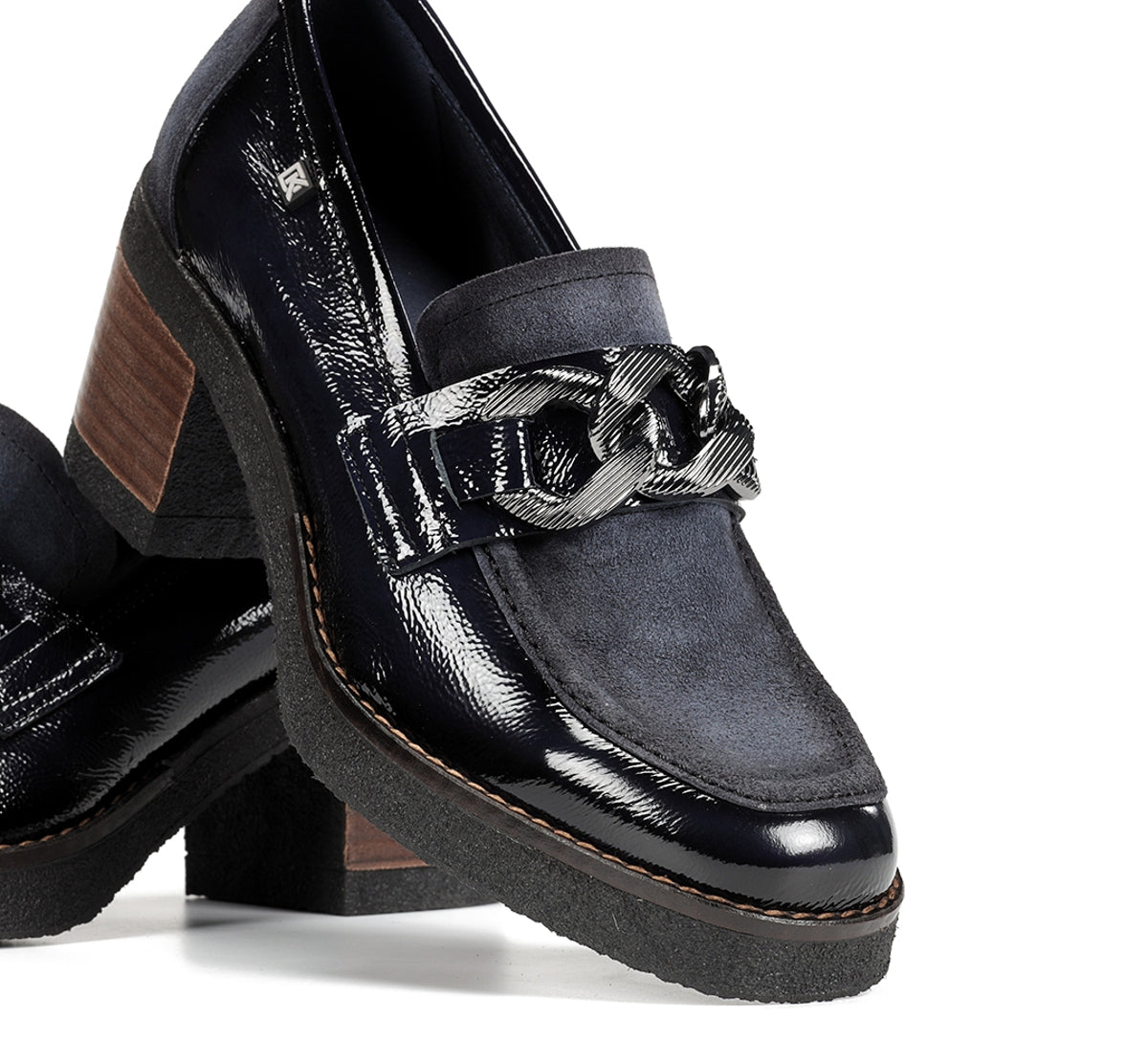 Dorking Oprah D9193 mocassin femme bleu
