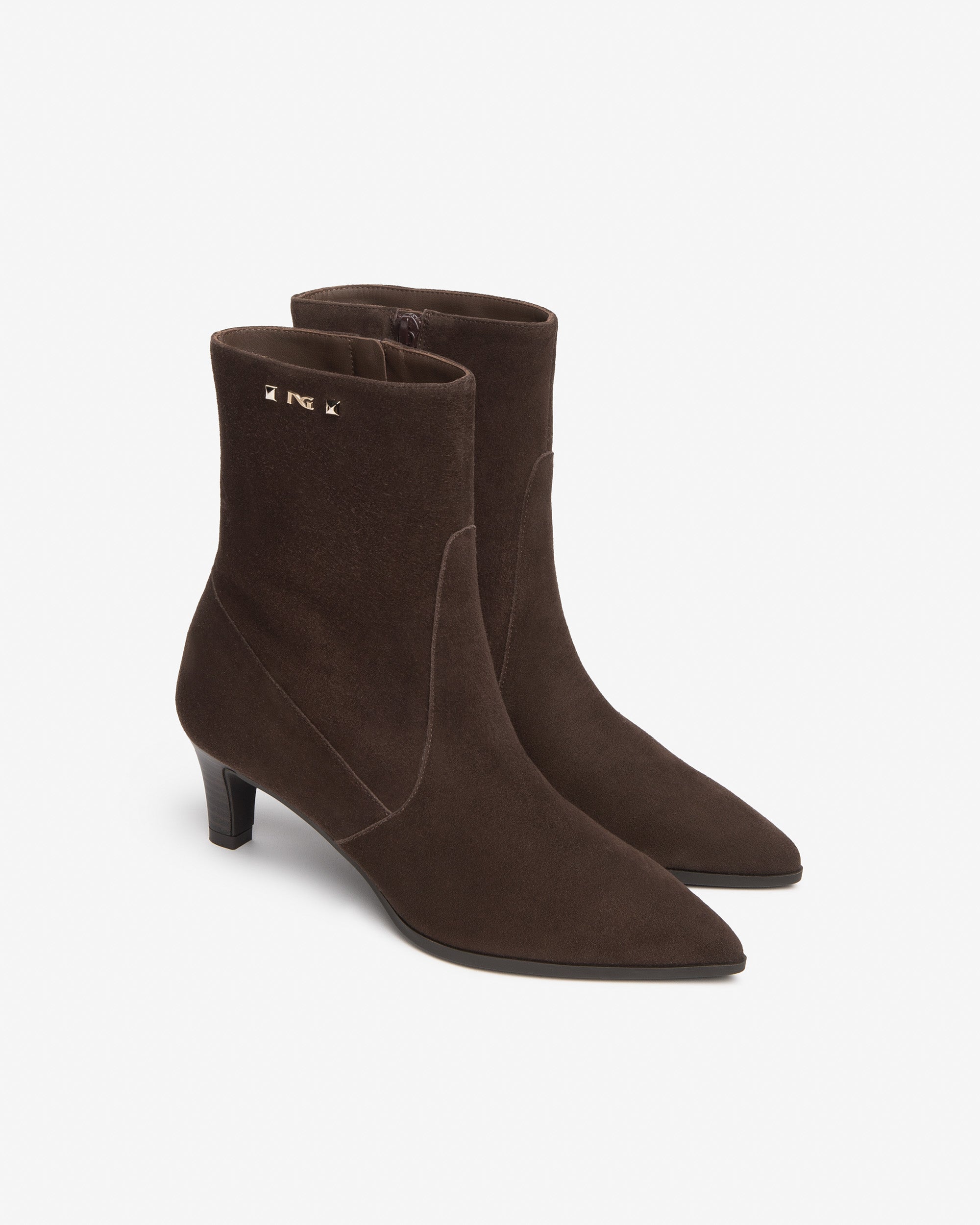 Nero Giardini Booties Bottines Daim Femme Talon 55mm