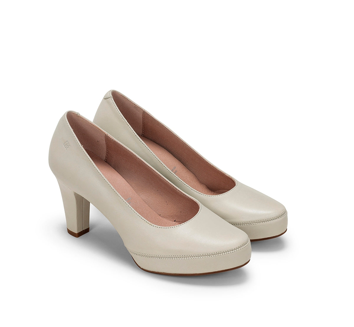 Dorking Blesa D5794 escarpins blanc cuir femme