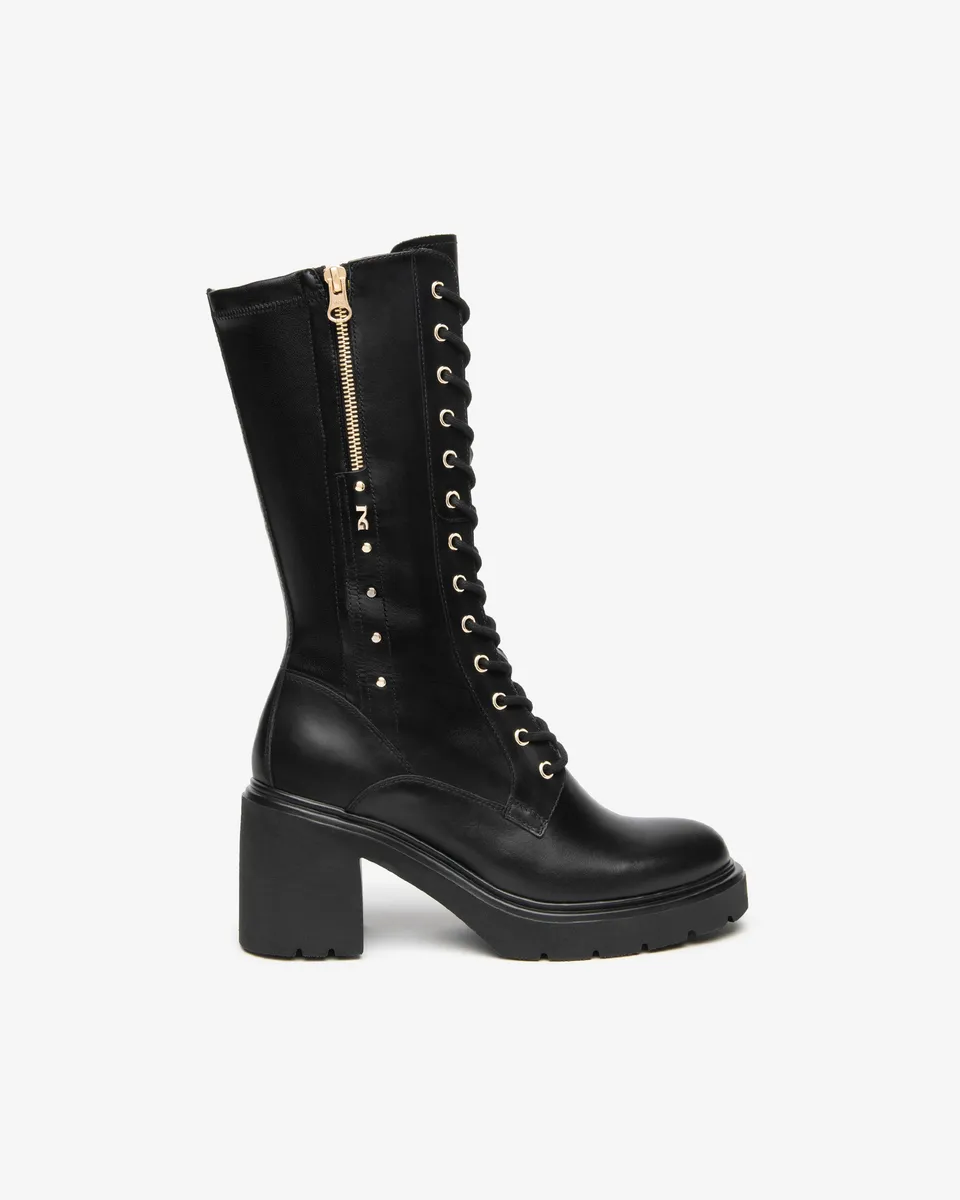 Nero Giardini Boots bottines cuir femme talon 85 mm