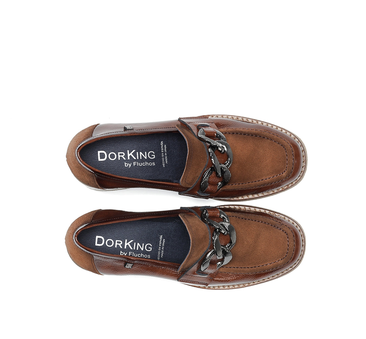Dorking Oprah D9193 mocassins femme marron cuir