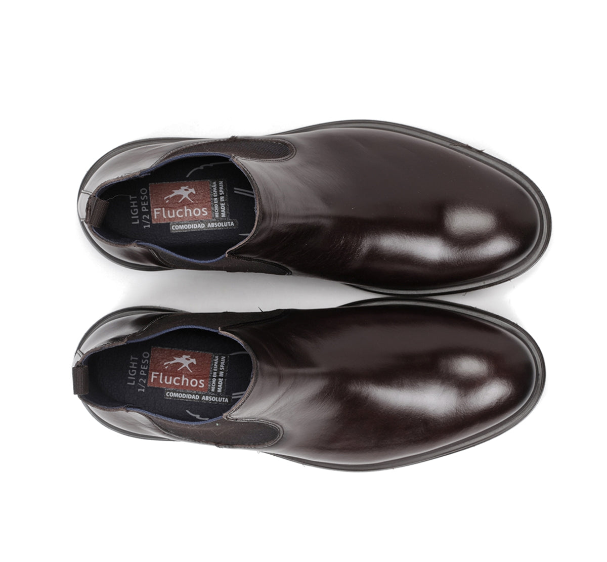 Fluchos Belgas F0770 botte homme marron cuir legere