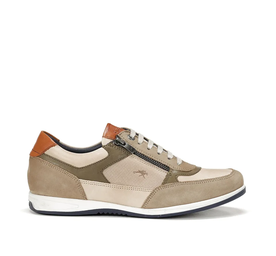 Fluchos Daniel F1288 baskets taupe homme cuir