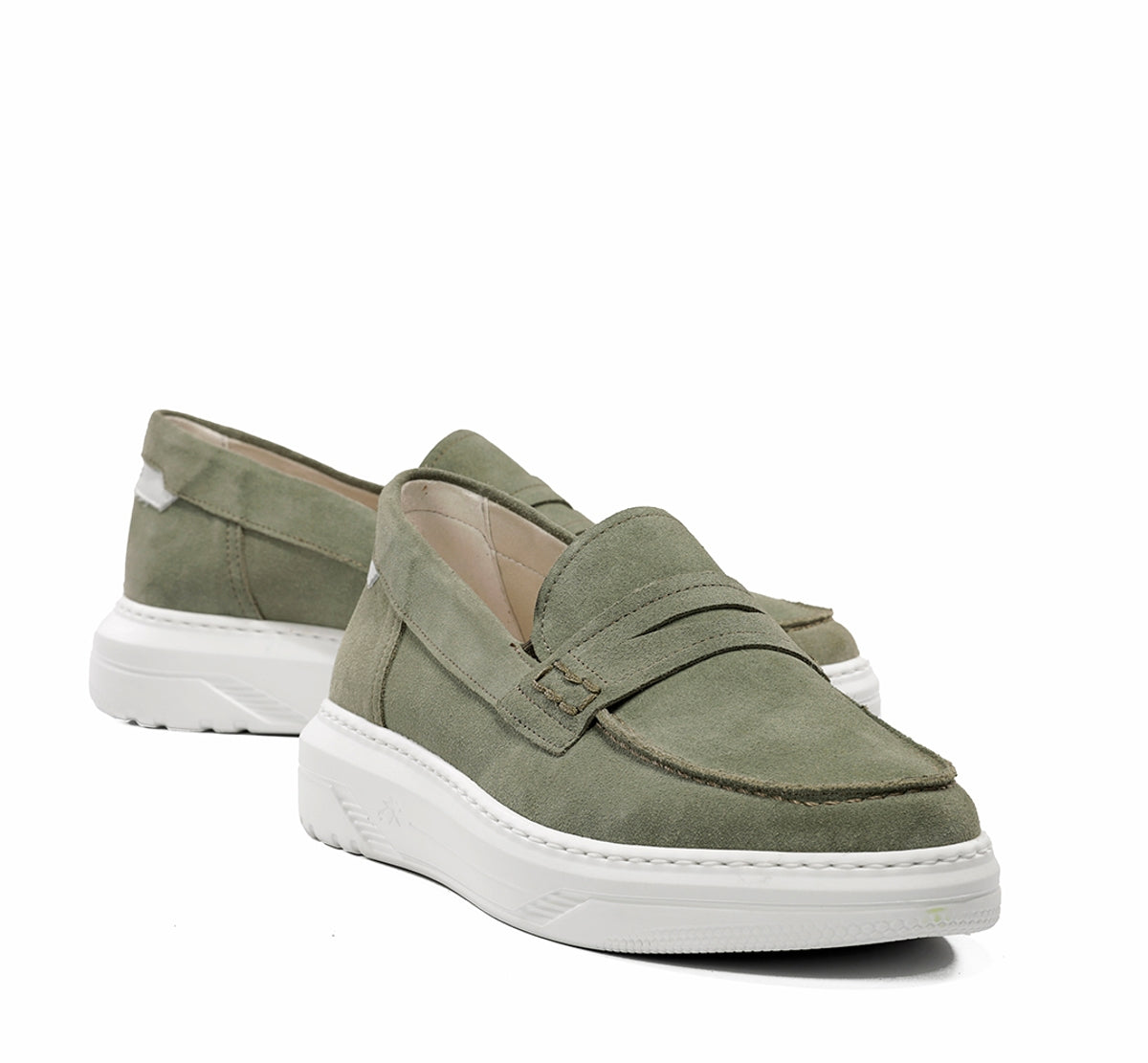 Fluchos Mocasines Boston F2224 mocassin homme vert