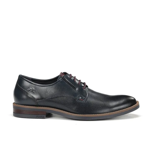 Fluchos Zapatos Theo F1631 derbies bleu homme cuir