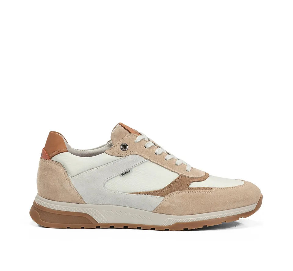 Fluchos Louis F2190 basket homme taupe cuir