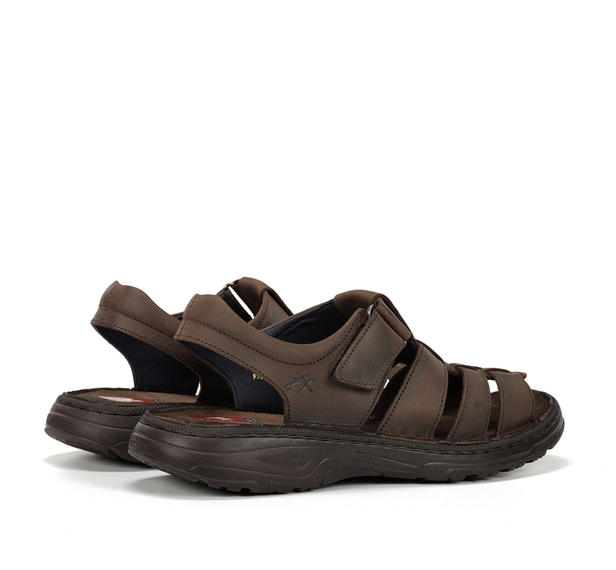 Fluchos Azores F2200 sandale homme marron velcro