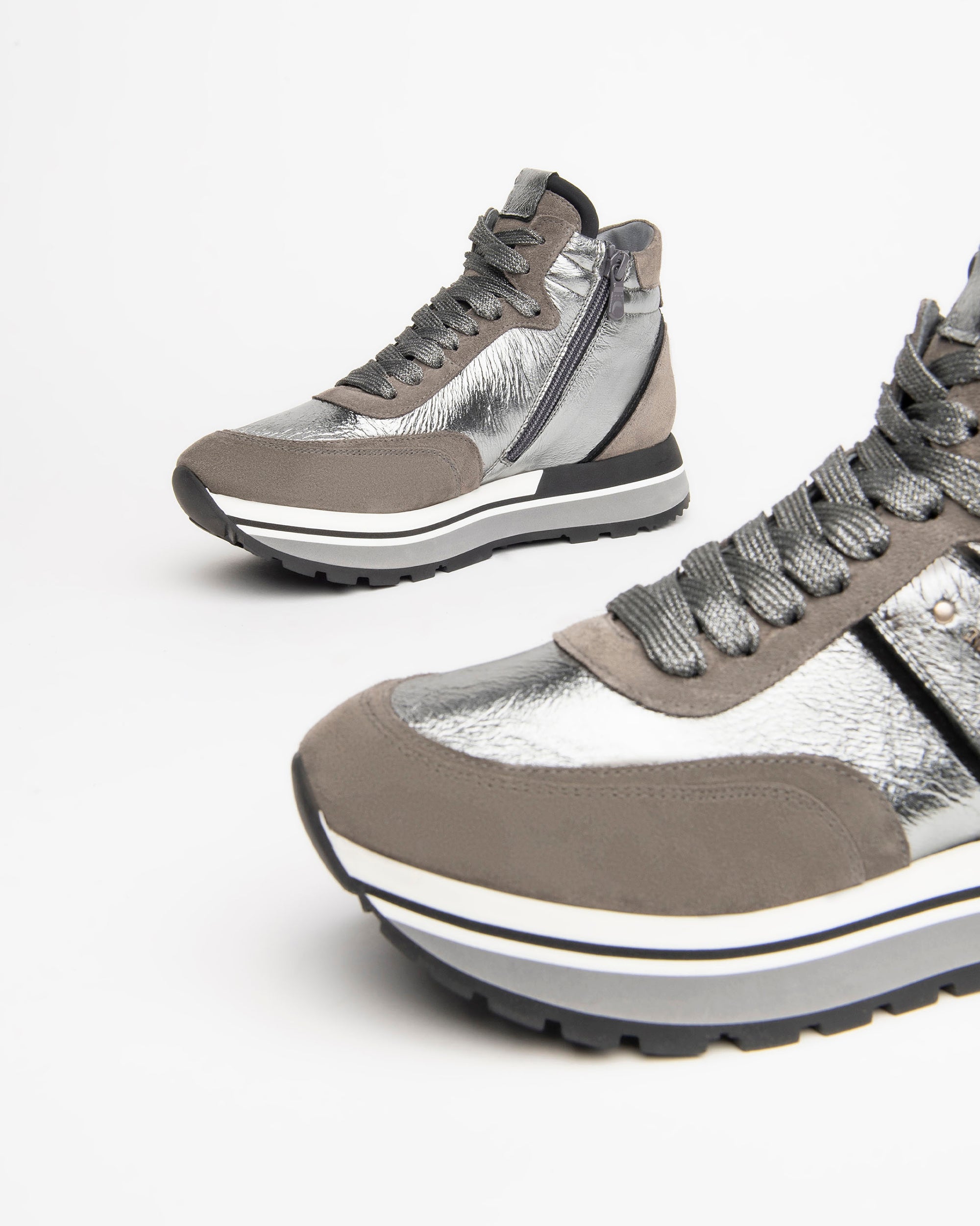Nero Giardini Sneakers baskets montantes cuir pointure 38