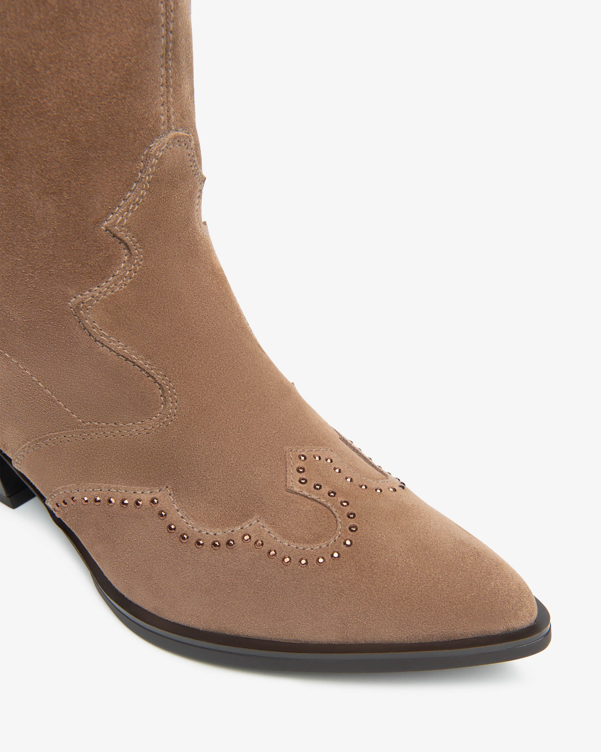 Nero Giardini Boots Bottes Daim Femme Santiags 50 mm