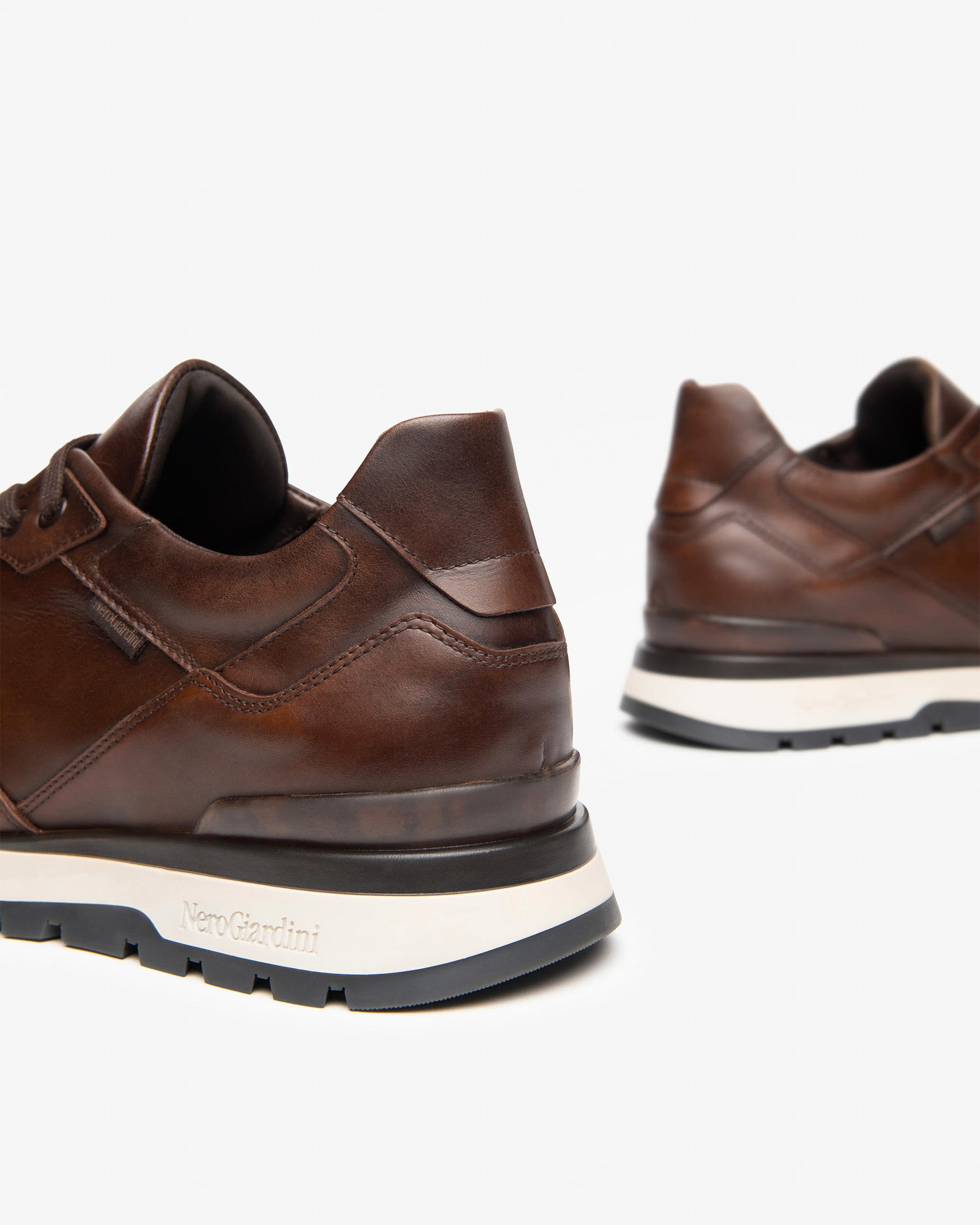 Nero Giardini Sneakers baskets cuir homme pointure 43