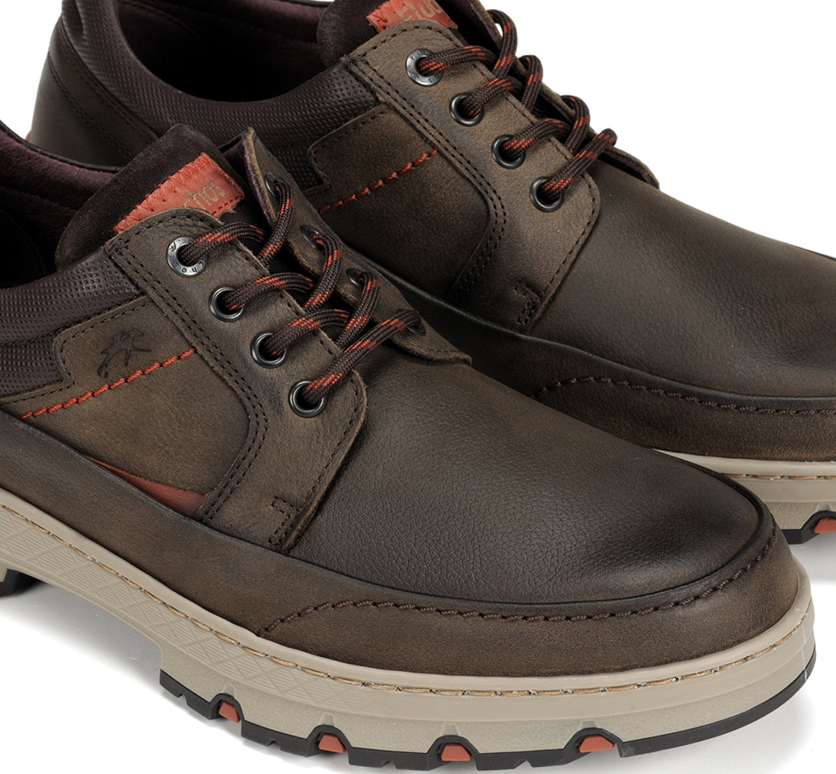 Fluchos Sigurd F1843 chaussures vert homme cuir confort