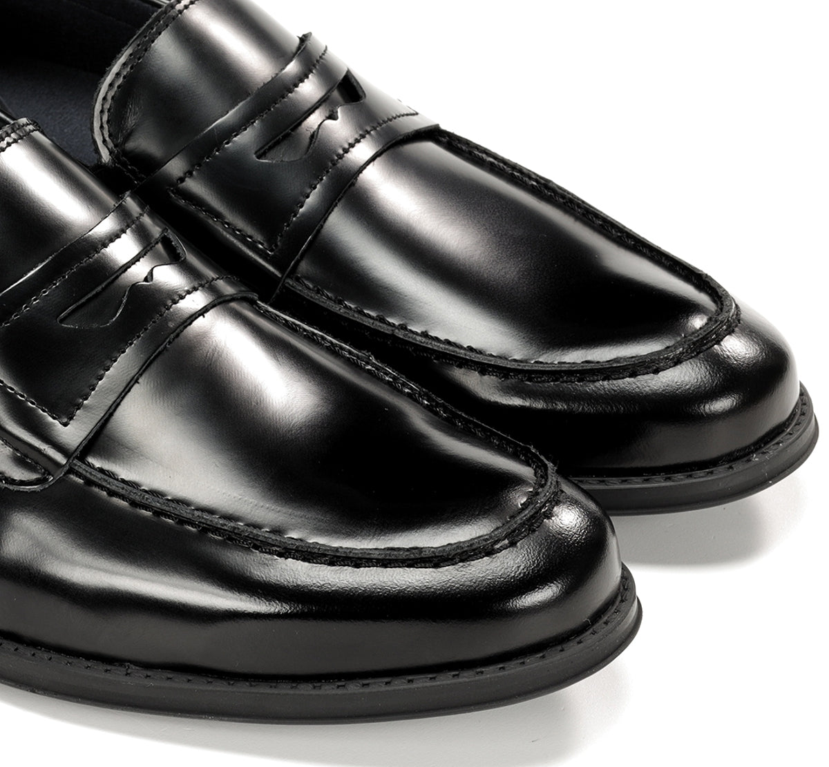 Fluchos Arthur F1933 mocassins homme noir cuir
