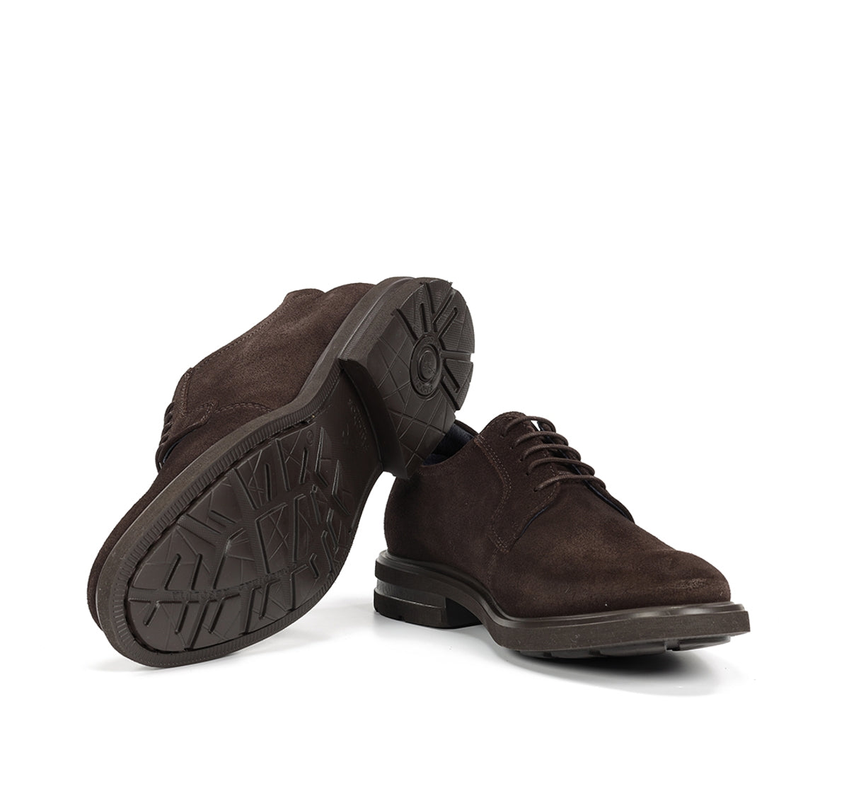 Fluchos Belgas F0631 derbies marron cuir homme légers