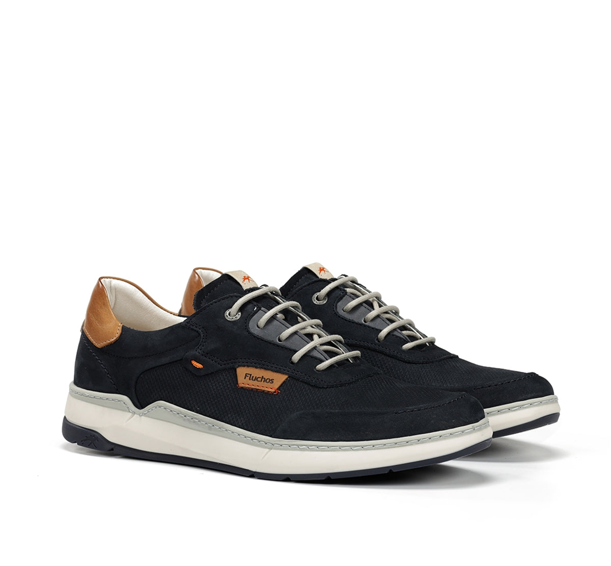 Fluchos Zapatos Jeff F2210 chaussures homme bleu cuir
