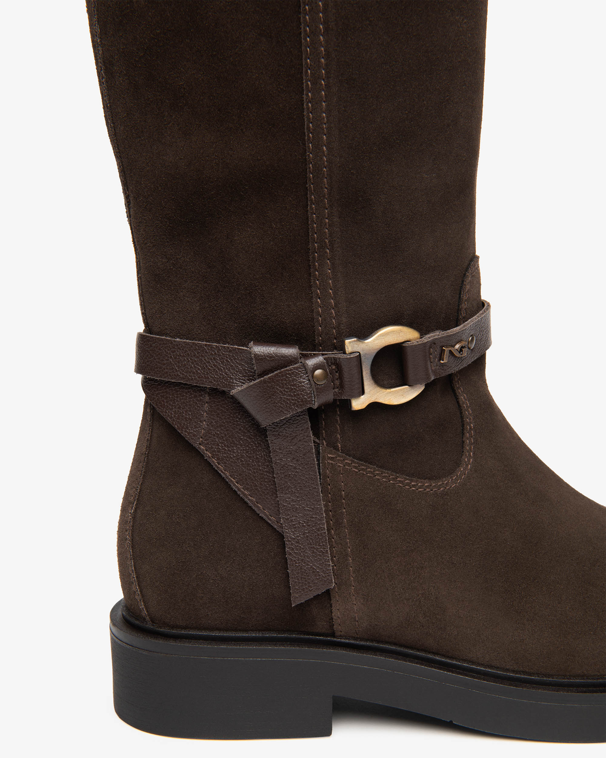 Nero Giardini Boots Bottes Daim Femme Talon 35 mm
