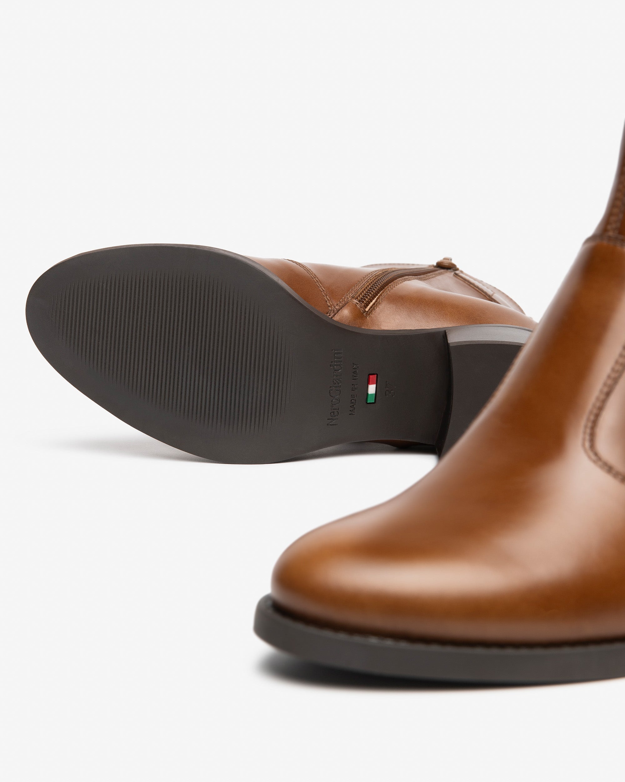 Nero Giardini Ankle Boots Bottines Cuir Femme Talon 40mm