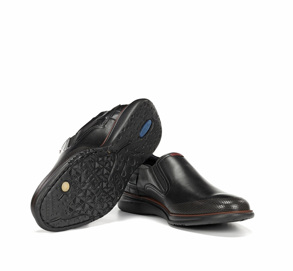 Fluchos Fenix F0205 slip on noir homme cuir