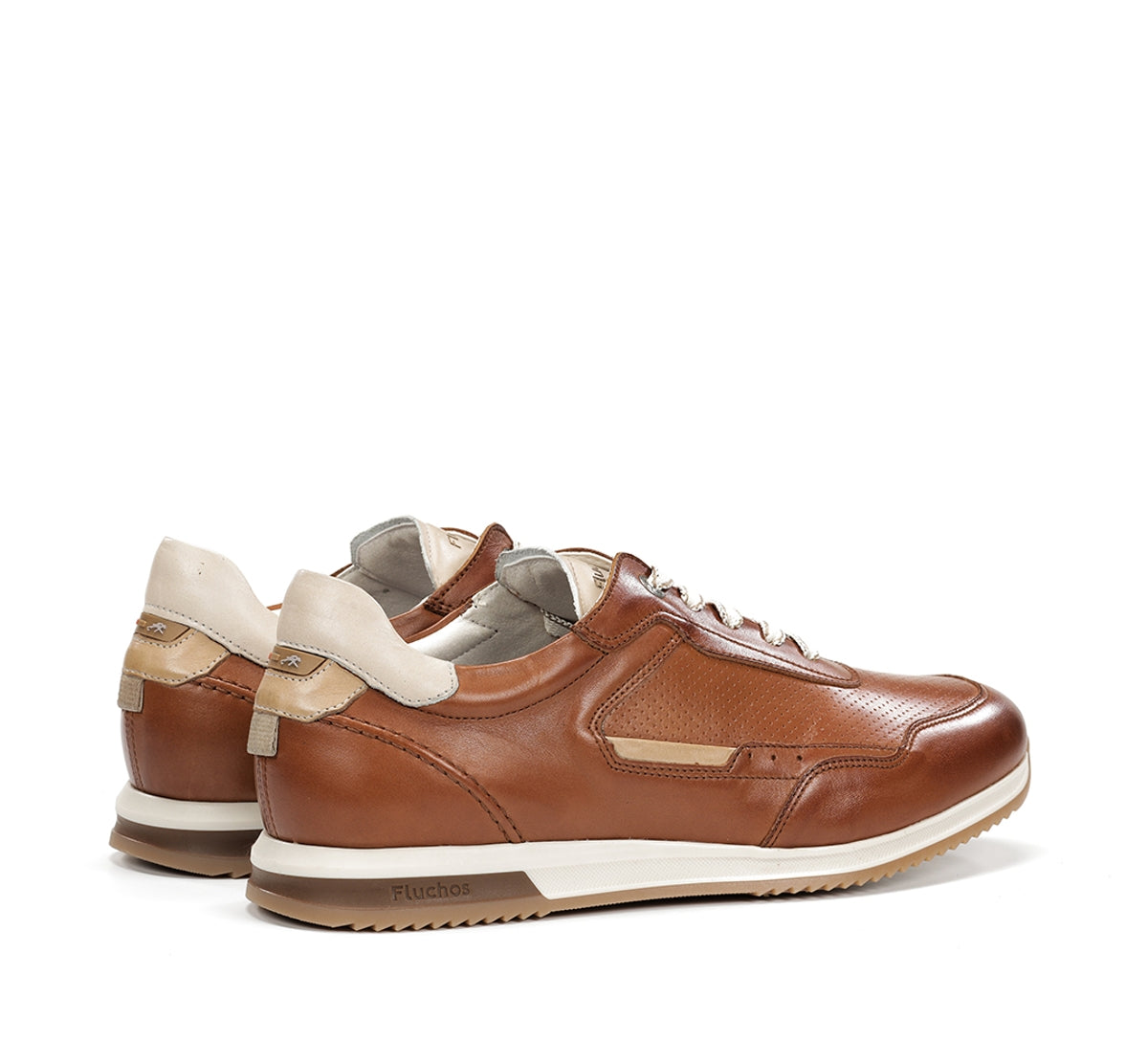 Fluchos Samir F2186 basket marron homme cuir