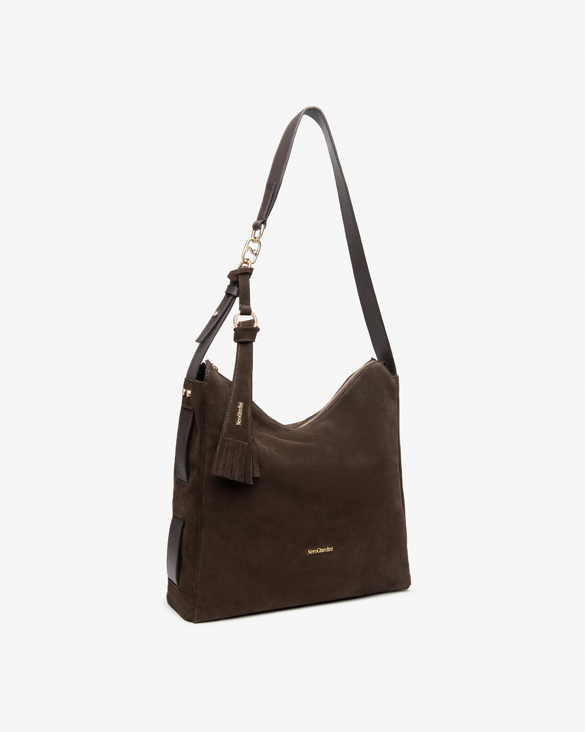 Nero Giardini Bags sac hobo femme suède doré taille unique