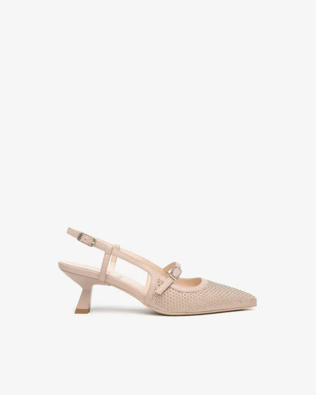 Nero Giardini Slingback escarpins cuir femme pointure 38
