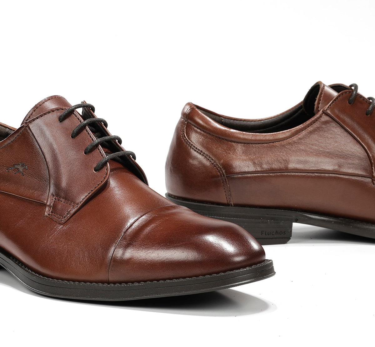 Fluchos Nantes F2486 chaussures ville homme marron