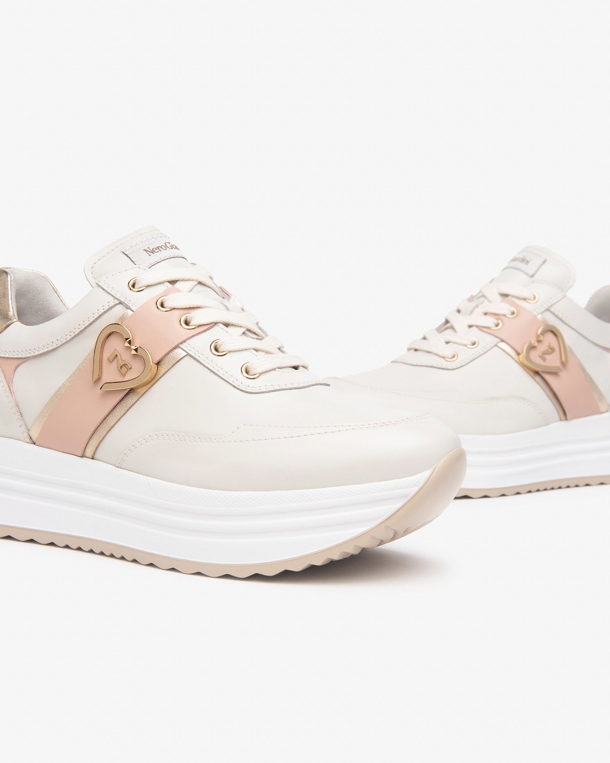 Nero Giardini Sneakers baskets cuir femme printemps