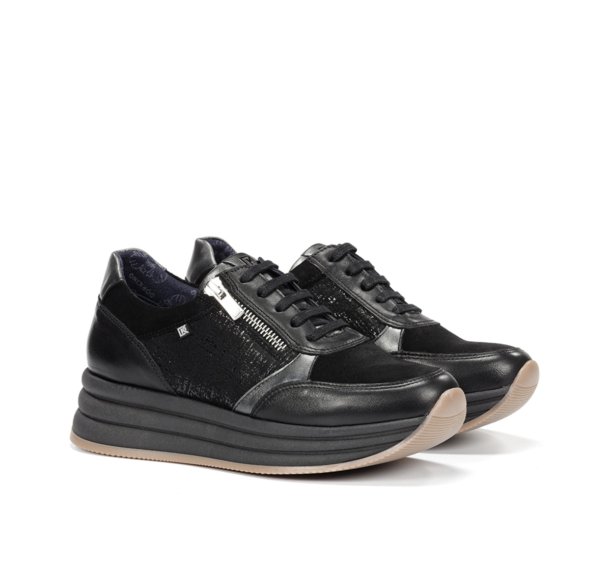 Dorking by Fluchos Draz D9249 basket noire plateforme
