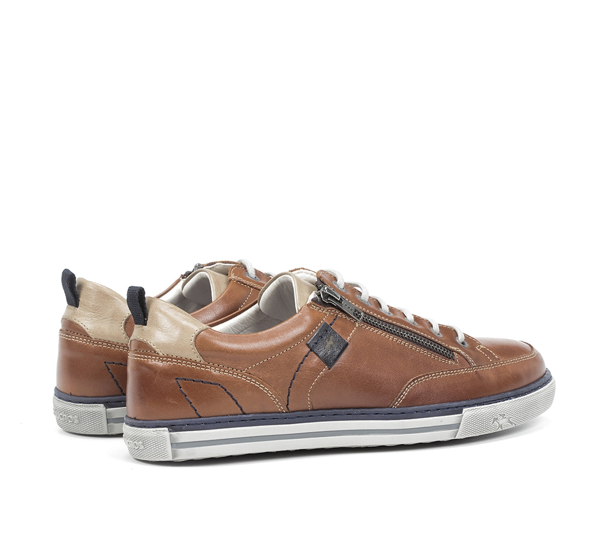 Fluchos Zapatos Quebec 9376 chaussures marron 42 zip