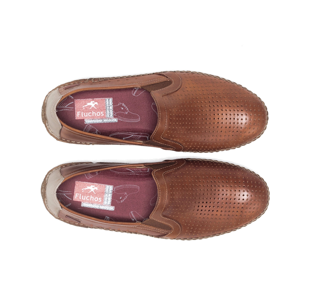 Fluchos Dorian F1177 mocassin homme marron