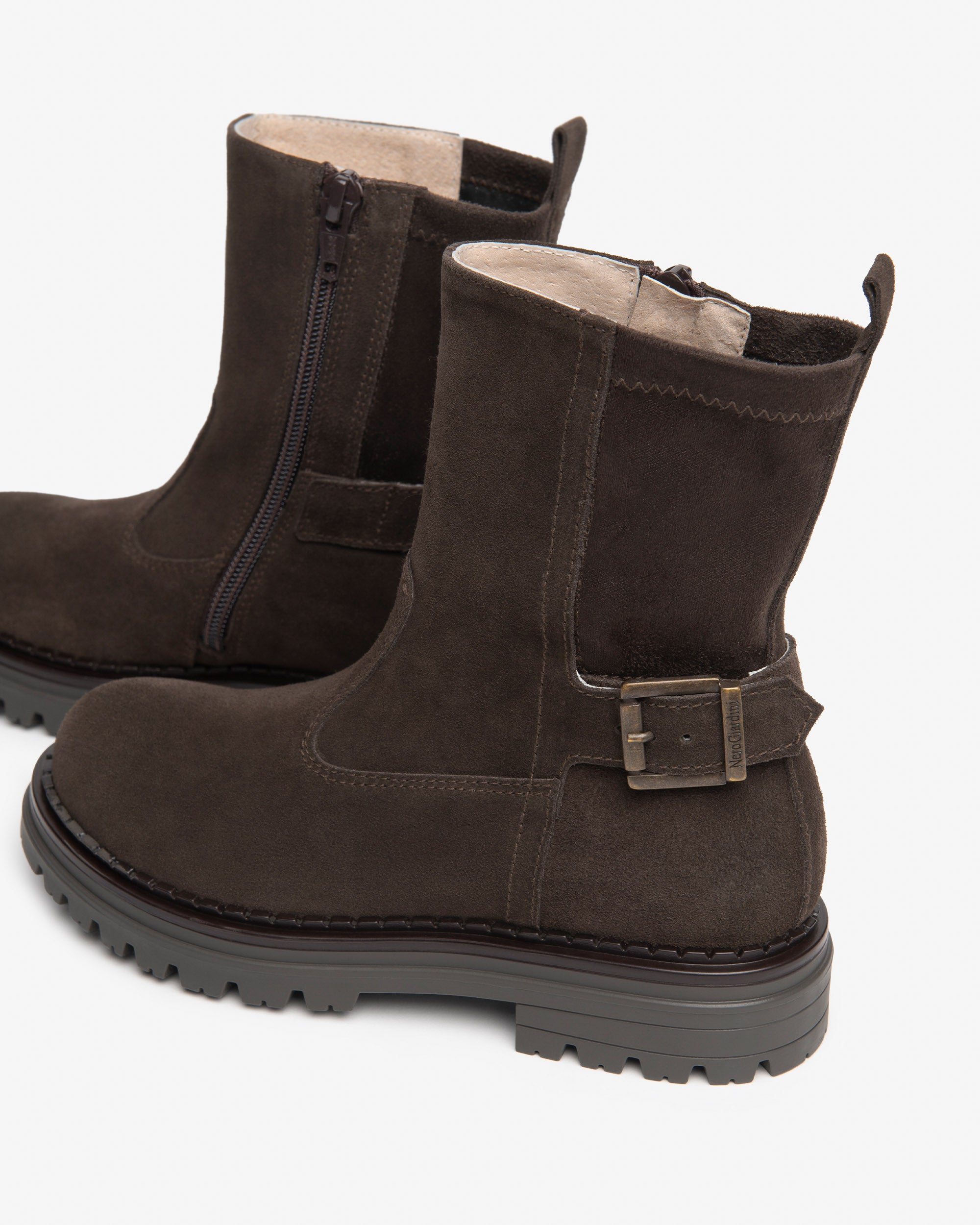Nero Giardini Ankle Boots bottines suède ado boucle