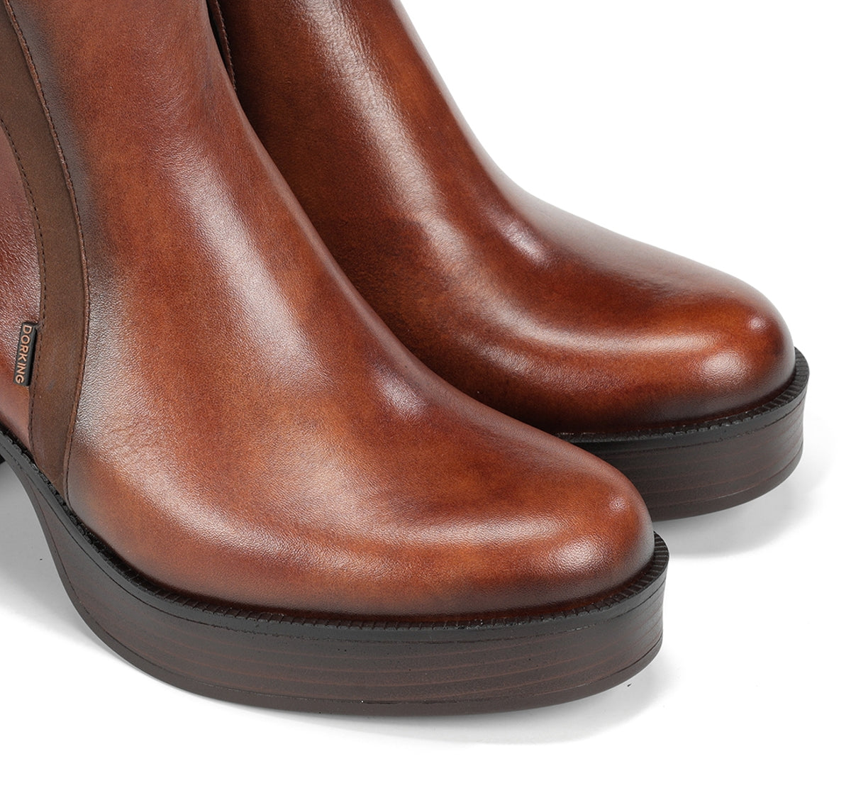 Dorking Bowy D9589 bottine marron femme talon