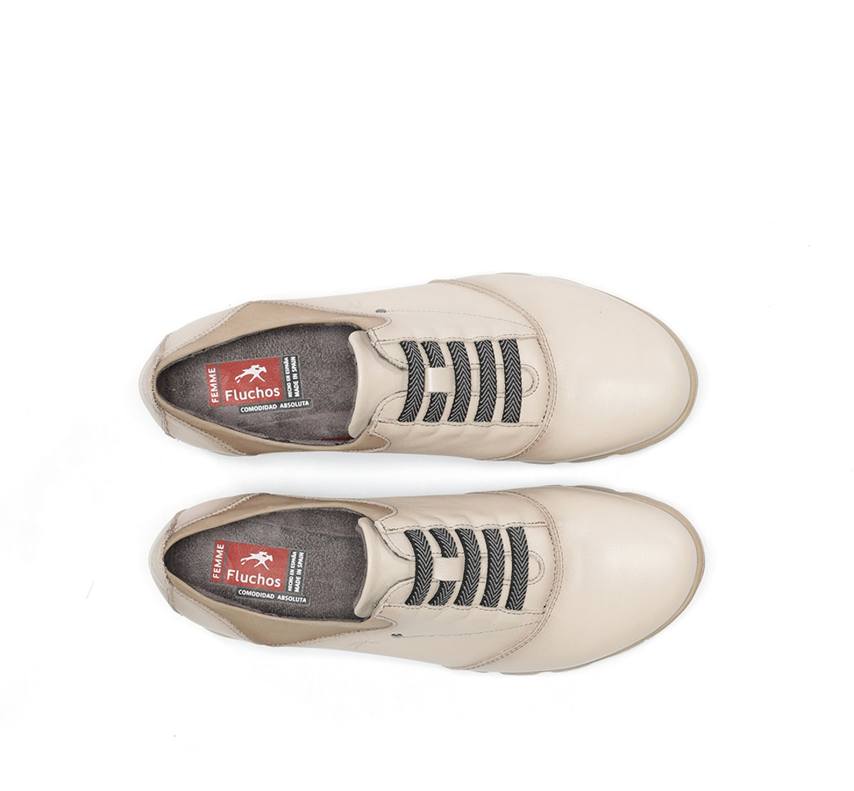 Fluchos Susan F0354 chaussures taupe femme confort