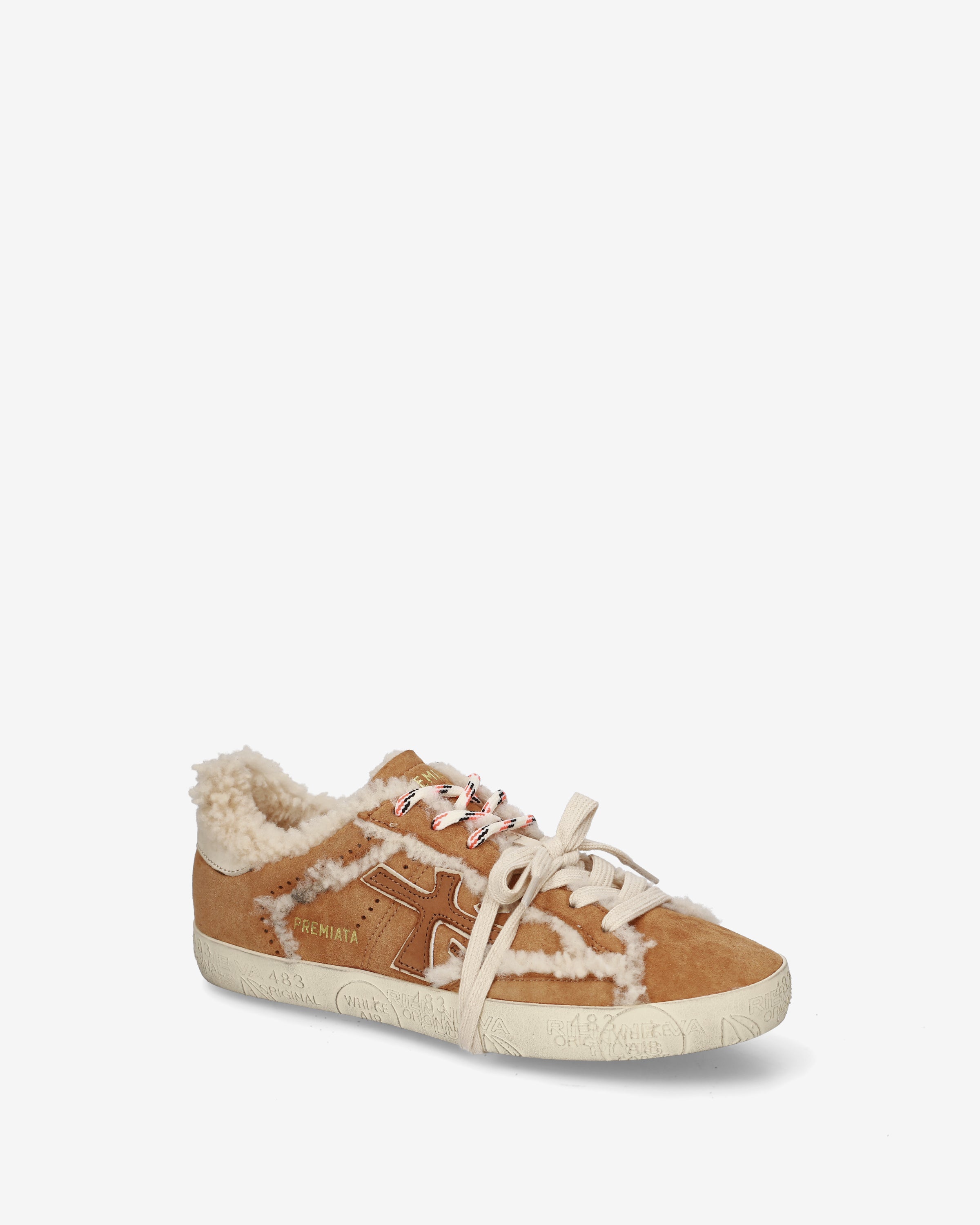 Premiata Stevend 8693M sneakers femme suède fourrure