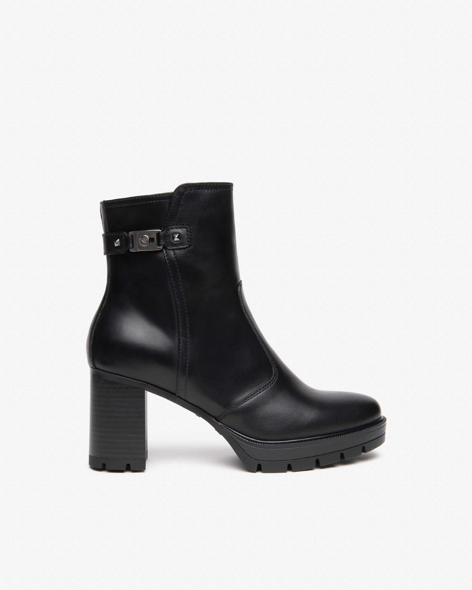 Nero Giardini Ankle Booties bottines cuir talon 38