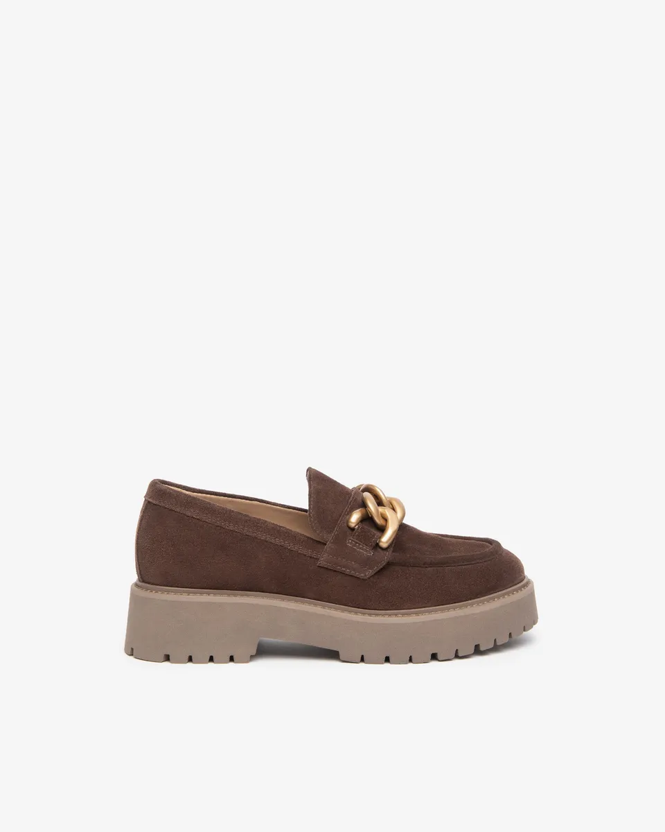 Nero Giardini Loafers Mocassins Daim Femme