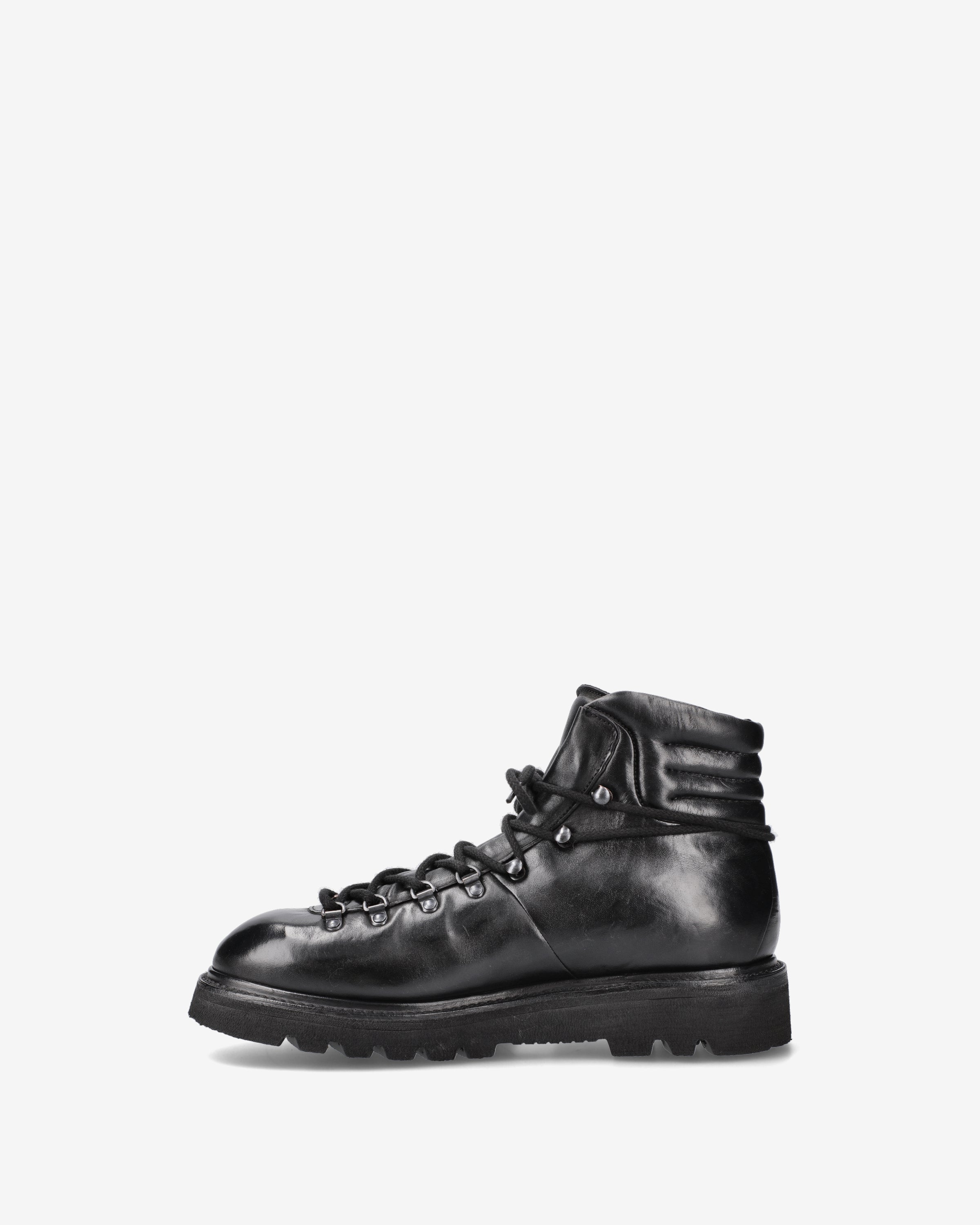 Premiata Boots bottines cuir à lacets semelle Vibram