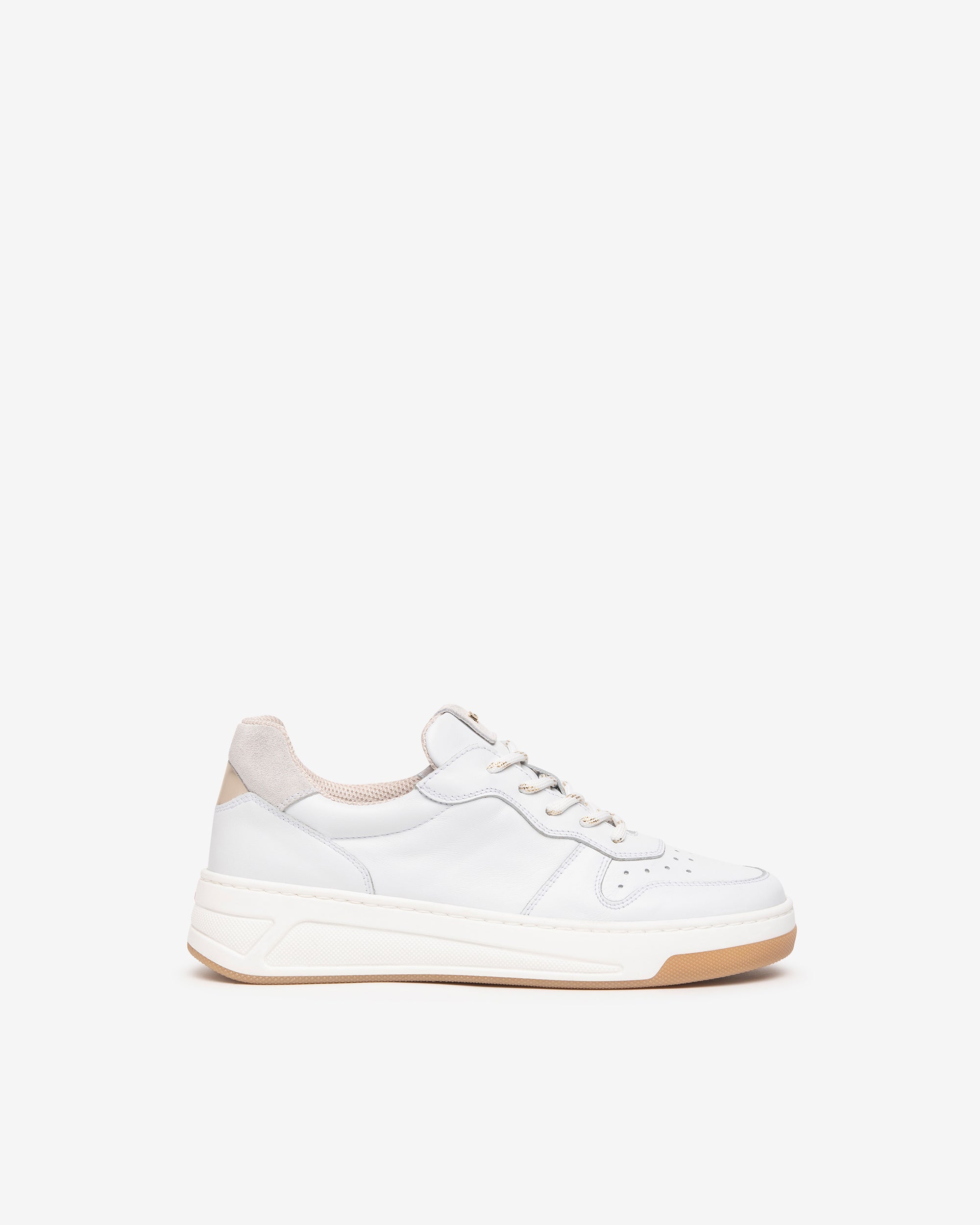 Nero Giardini Sneakers basket cuir femme miroir 35-41
