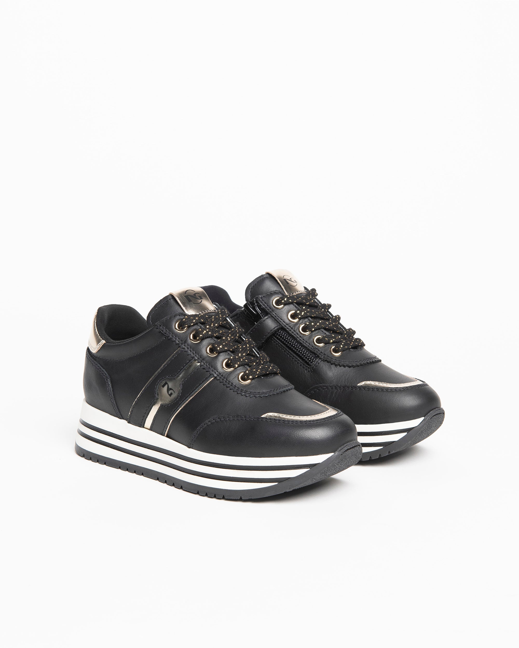 Nero Giardini Sneakers Basket Cuir Ado Automne-Hiver