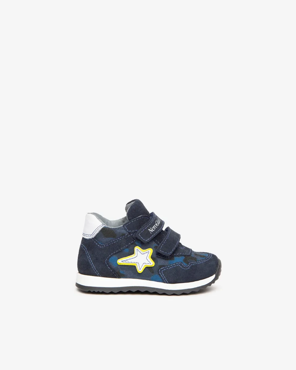 Nero Giardini Sneakers baskets bébé garçon daim