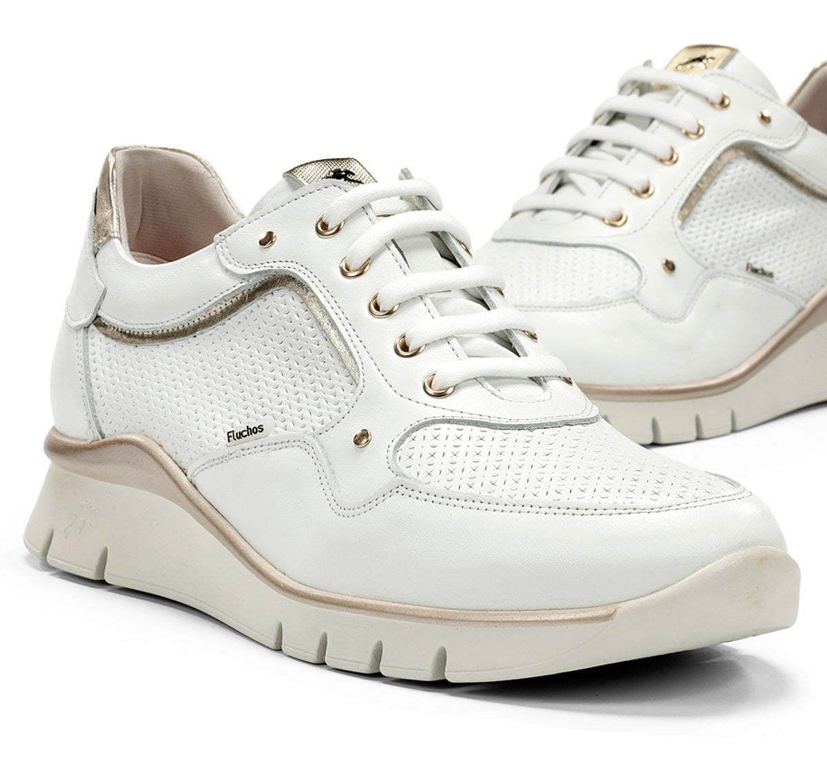 Fluchos Union F2175 baskets blanc femme confort