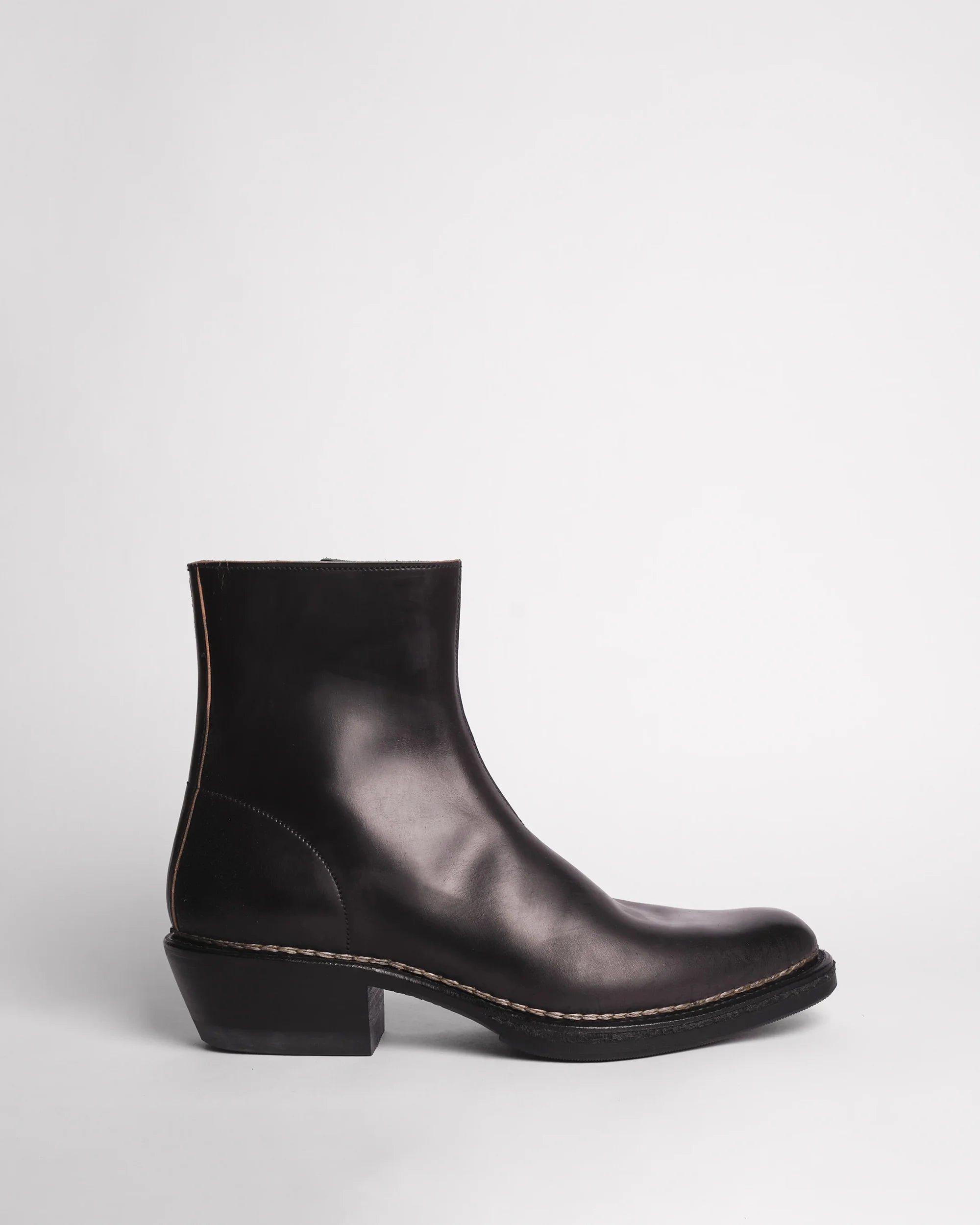 Premiata Boots 005 bottes cuir homme zip latéral